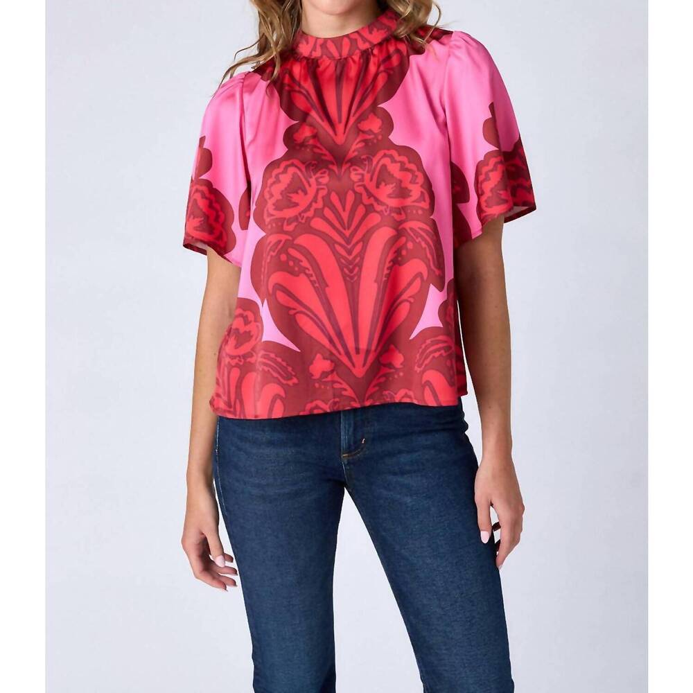 NEW CROSBY BY MOLLIE BURCH loucia top in grand floral